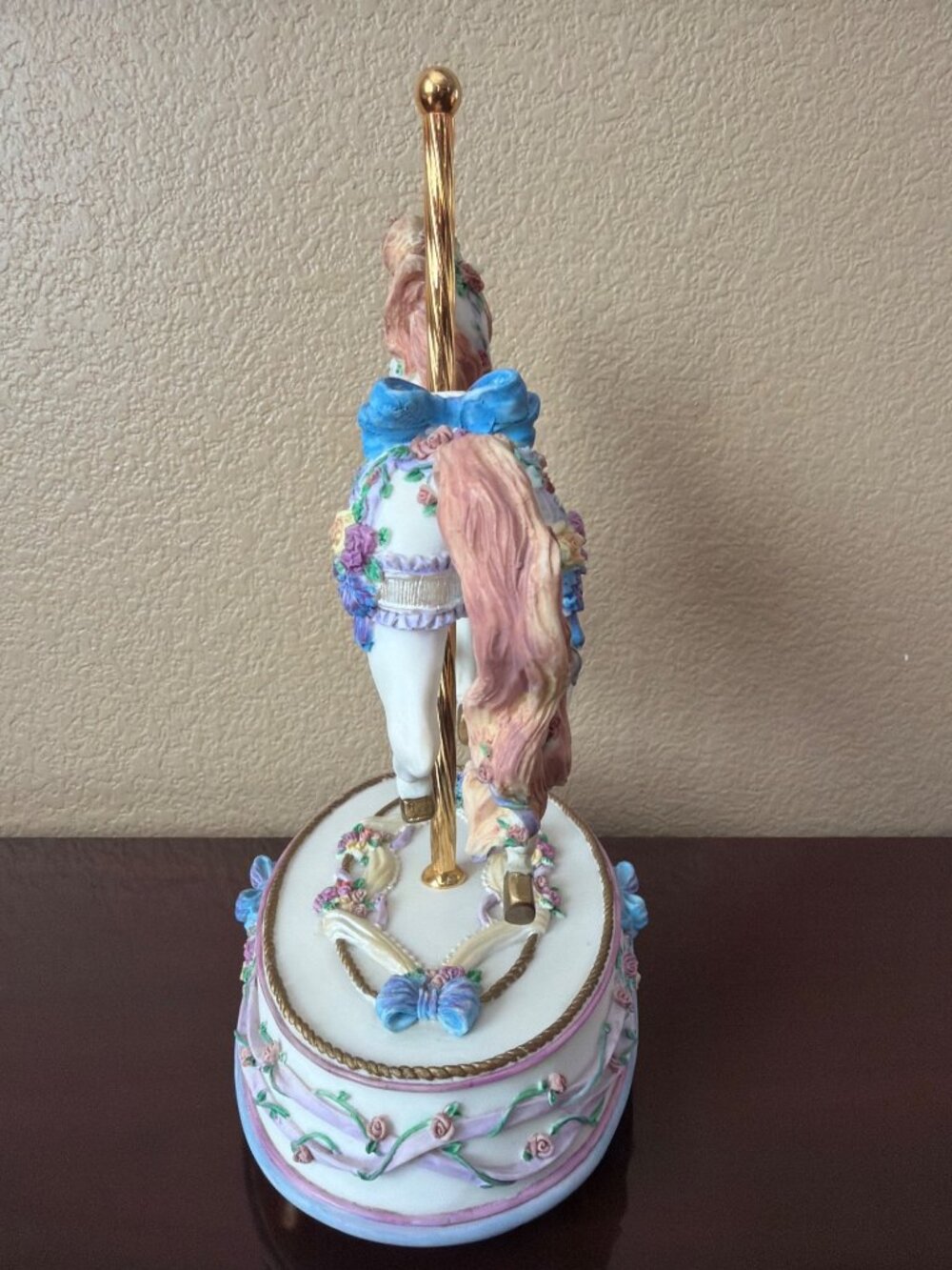 1995 San Francisco Music Box Morning Dance Carousel Horse LE 1044/3000 - Picture 5 of 16